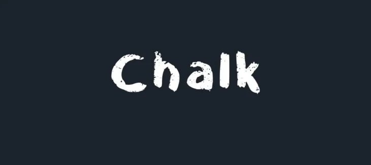 Chalk Font Free Download